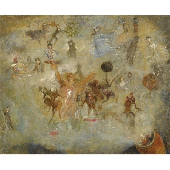 The Pipe Dream by John Anster Fitzgerald