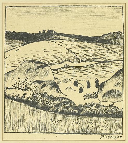 La Terre Bretonne by Paul Sérusier, 1892-1893