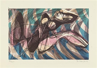 Stanley William Hayter | L'Escoutay (1951) | MutualArt