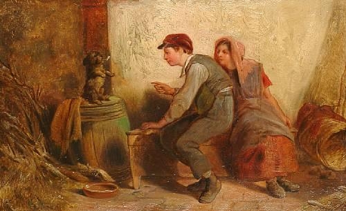 Frederick Weekes | An entertaining companion | MutualArt