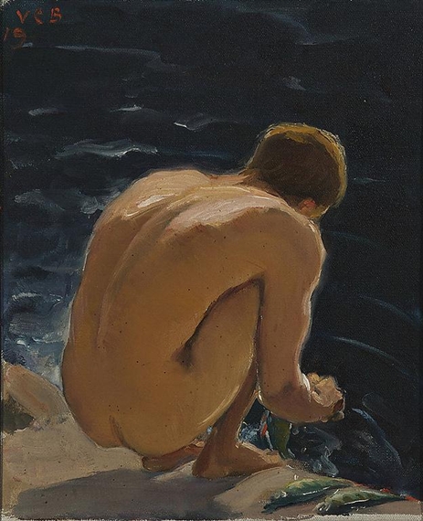 Boy on a Shore by Venny Soldan-Brofeldt