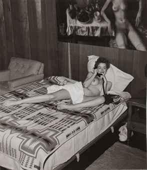 5 Works: Arline Hunter by Andre de Dienes, August 1954