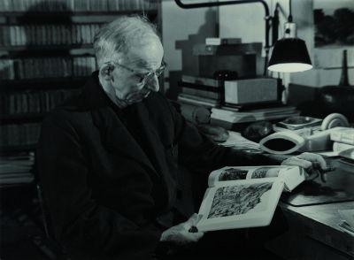 Portrait of Albert Renger-Patzsch by Sabine Renger, 1965