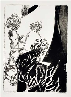 Untitled (Floral Composition) - Vivian E. Browne