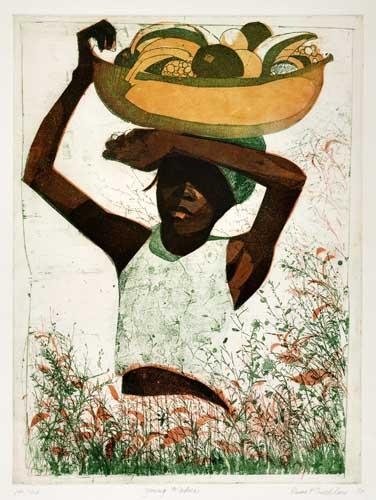 Young Worker by Ernest Crichlow, 1974