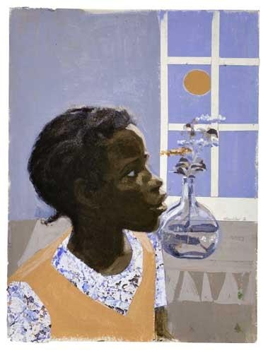 Crichlow Ernest Girl At The Window 1982 Mutualart