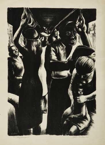 Straphangers by John Woodrow Wilson, 1947