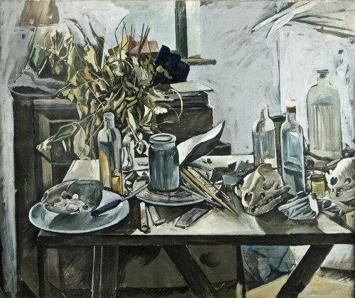 Studio Still Life by Patrick Swift, circa 1956