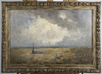 St. Marnock's Sails and Fragment of Wreck, Malahide, Co. Dublin - Nathaniel Hone the Younger