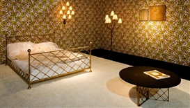 Gilded Beds and Olympian Bikes Lure Hungry Buyers at Design Miami