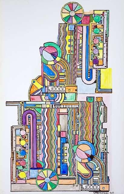 Untitled (8 parts) by Eduardo Paolozzi, 1985