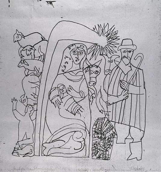 Schwäbisches Krippenbild