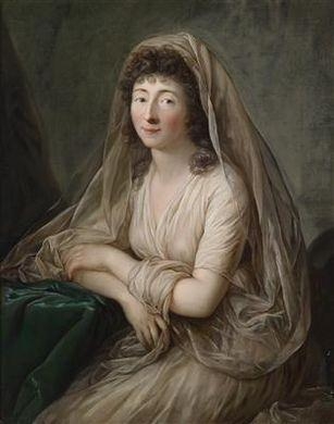 Portrait of a lady as a Vestal (traditionally identified as the writer Elisa von der Recke, née Countess of Medem) by Anton Graff