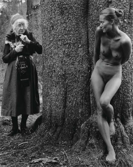 Imogen and Twinka, Yosemite by Judy Dater, 1974