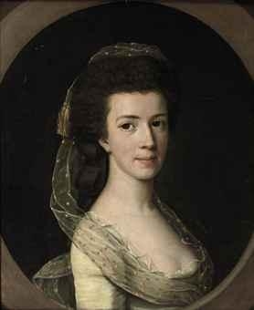 Portrait of a lady by Adolf-Ulrik Wertmüller