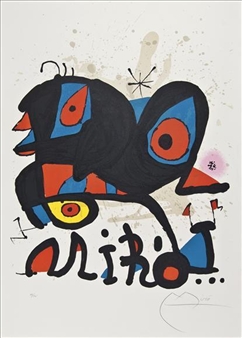 Joan Miró | “Louisiana”, 1974 (1974) | MutualArt