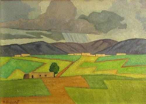 Landscape by Howard Schleeter, 1936