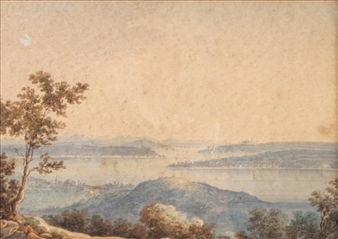 Two works: Continental estuary views - J. W. Smith