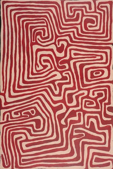 TJAMU TJAMU by Jackie Kurltjunyintja Giles Tjapaltjarri, 2007