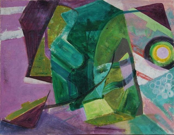 Abstract aerial landscape study