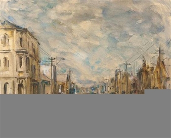 Australian street scene - Eleanor Gude