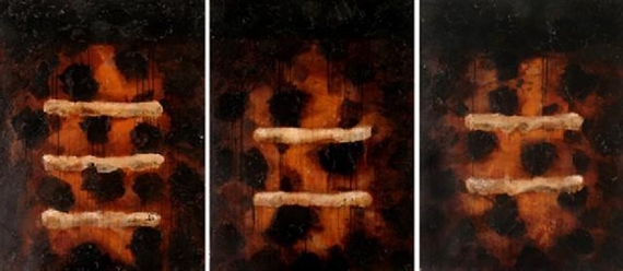 Witness (triptych) by David Rankin, 1992