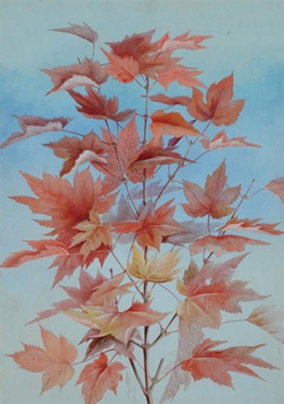 Autumn Branch by Marian Ellis Rowan