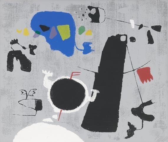 Kosmische Geste by Willi Baumeister, 1950