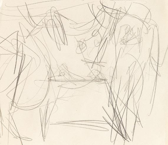 Personen am Tisch by Ernst Ludwig Kirchner, 1919