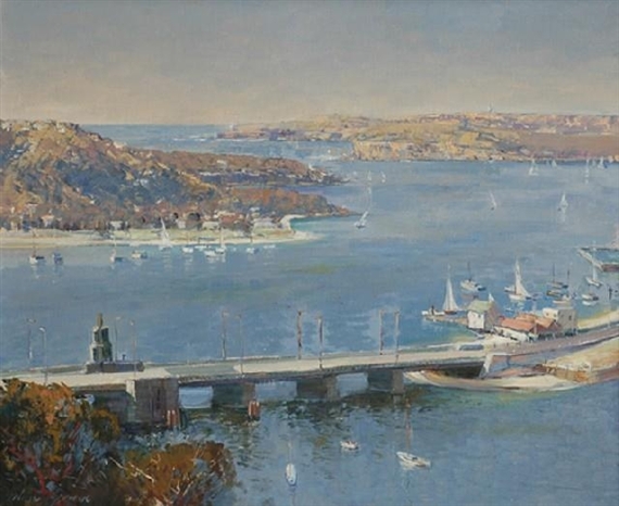 Morning Middle Harbour by Alan Robert Colquhoun Grieve, 1967