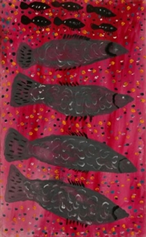 Barramundi and Baitfish - Mary Leahy