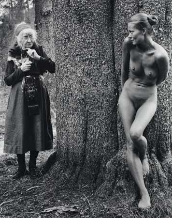 Imogen and Twinka at Yosemite by Judy Dater, 1974