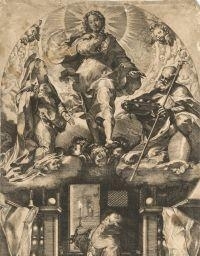 La Vision de saint François by Federico Barocci