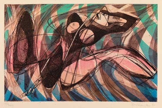 Stanley William Hayter、L'ESCOUTAY L'Escoutay – Works – Blanton Museum of Art