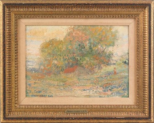 impressionist landscape by Ernest Albert