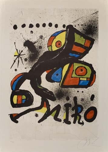 Homenatge a Gaudi by Joan Miró, 1979
