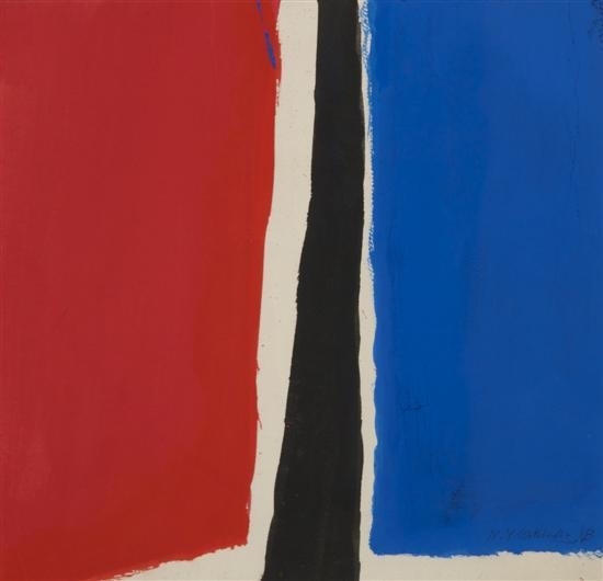 New York October by Jack Bush, 1962