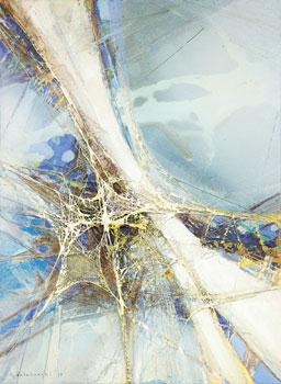 Artwork by Zdzislaw Salaburski, Composition, Made of Mixed media on paper