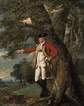 Portrait of Colonel Charles Heathcote by Joseph Wright of Derby