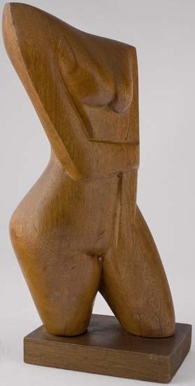 Nude Torso by Elizabeth Catlett, 1976