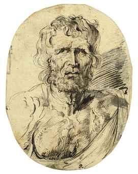 Portrait bust of Seneca by Peter Paul Rubens