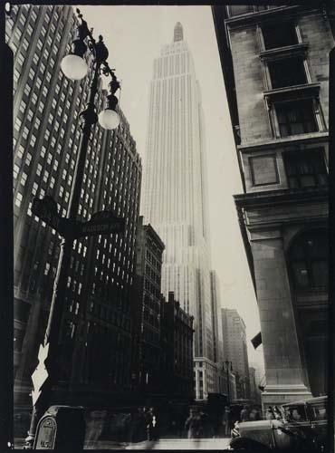 Empire State Building (from Madison Avenue and East 34th Street) by Lewis Hine, Circa 1930