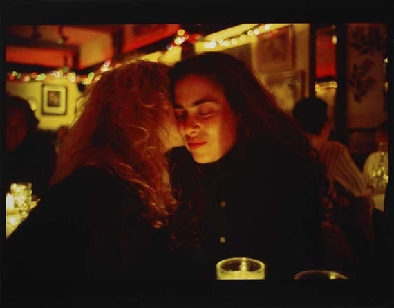 Lynette and Donna at Marion's by Nan Goldin, 1991