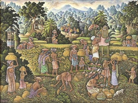 Morning Activities in Bali by Kadek Suartika, 2008