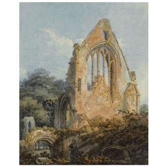 Dryburgh Abbey, Berwickshire - Thomas Girtin