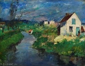 Le Paysage by Robert Génicot, 1954