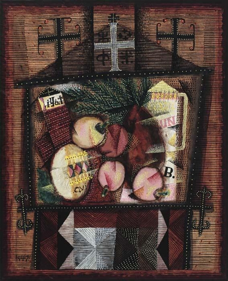 Jungle Altar by Edward John Stevens Jr., 1946