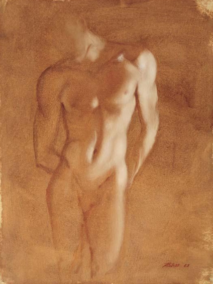 Boy's Torso by Robert R. Bliss, 1963