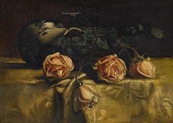 STILL LIFE WITH ROSES - Ella G. Wise