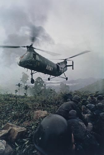 H-21 Helicopter, Tra Bong by Larry Burrows, 1962